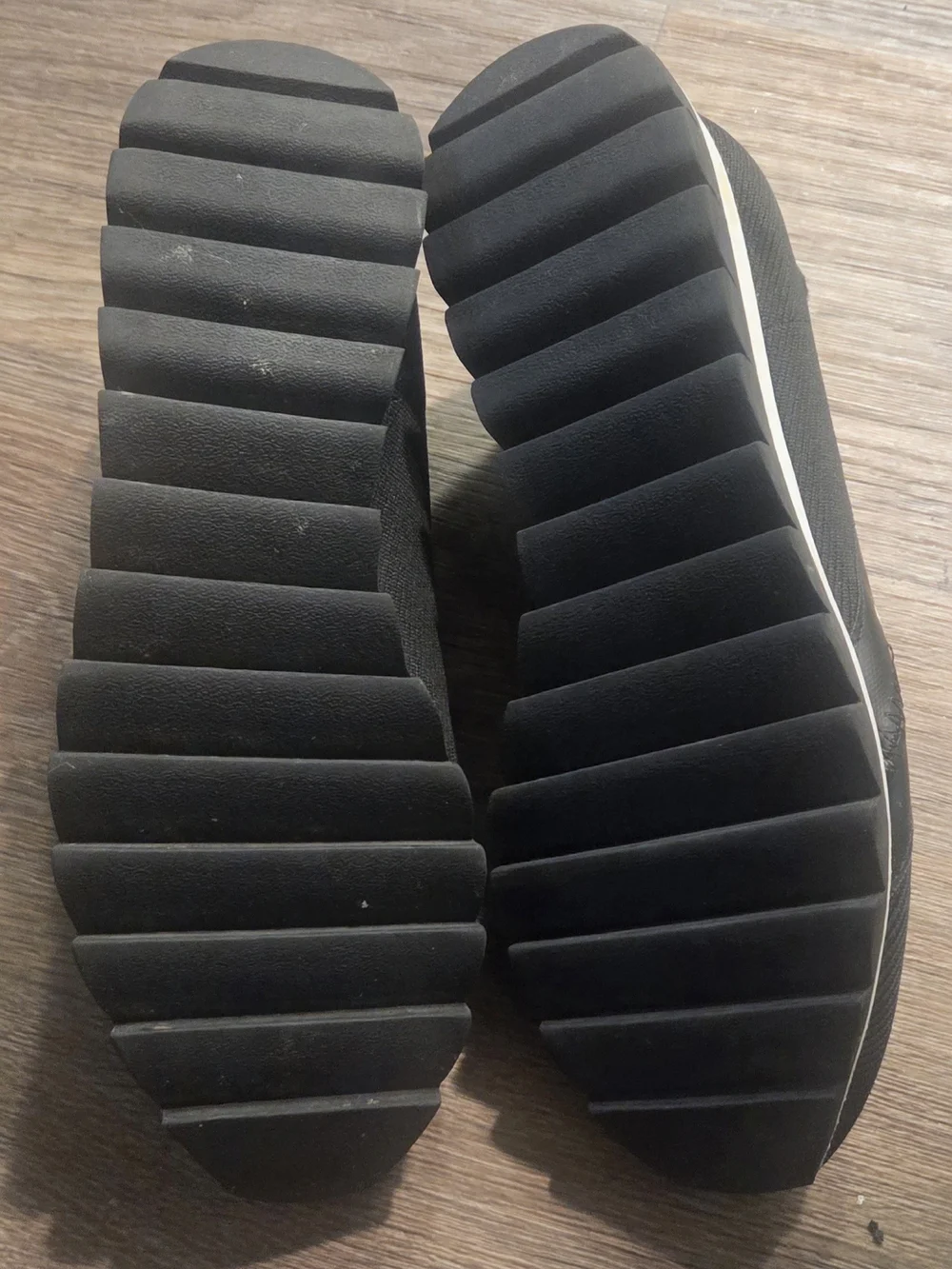 DKNY Men’s Black Slip-On Knit Sneakers